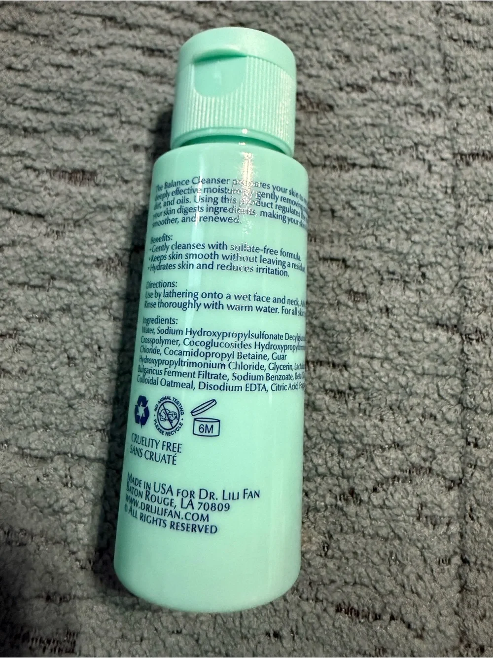 New Dr. Lili Fan Balance Cleanser - 30 mL 1 fl oz